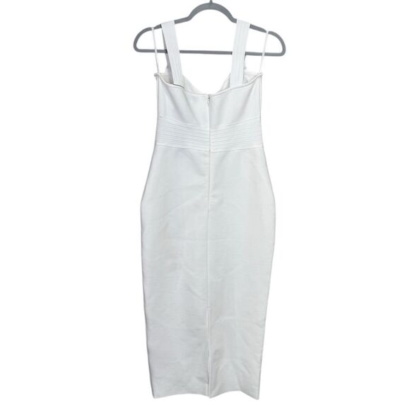 NEW Elliatt Rosa Bodycon Midi Dress Ivory Size Small - Picture 5 of 10